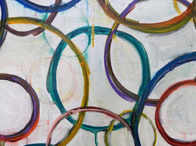 Original Abstract Painting by Guy Lyman