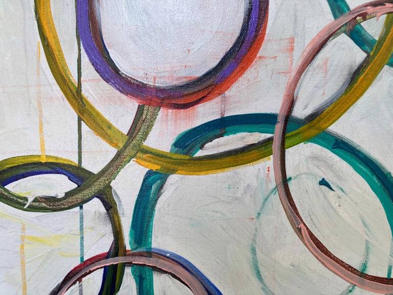 Original Abstract Painting by Guy Lyman