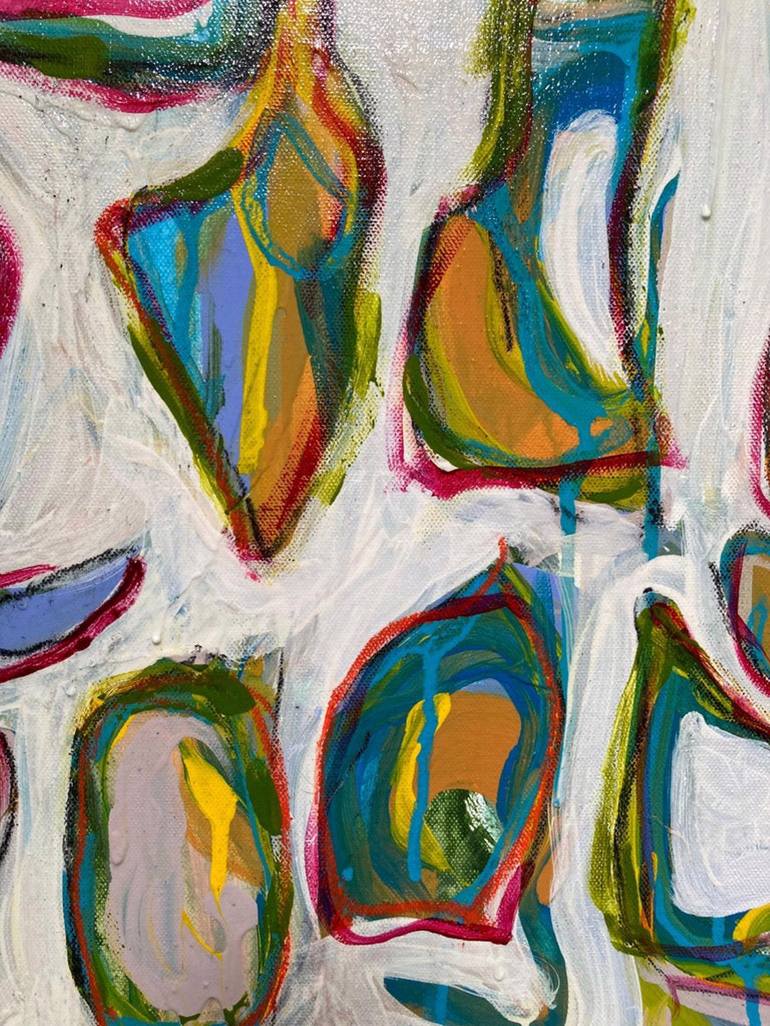 Original Abstract Expressionism Abstract Painting by Guy Lyman