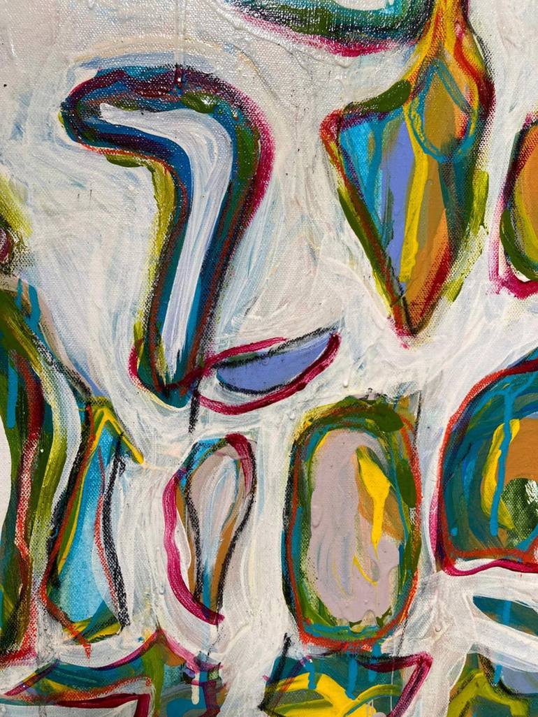 Original Abstract Expressionism Abstract Painting by Guy Lyman