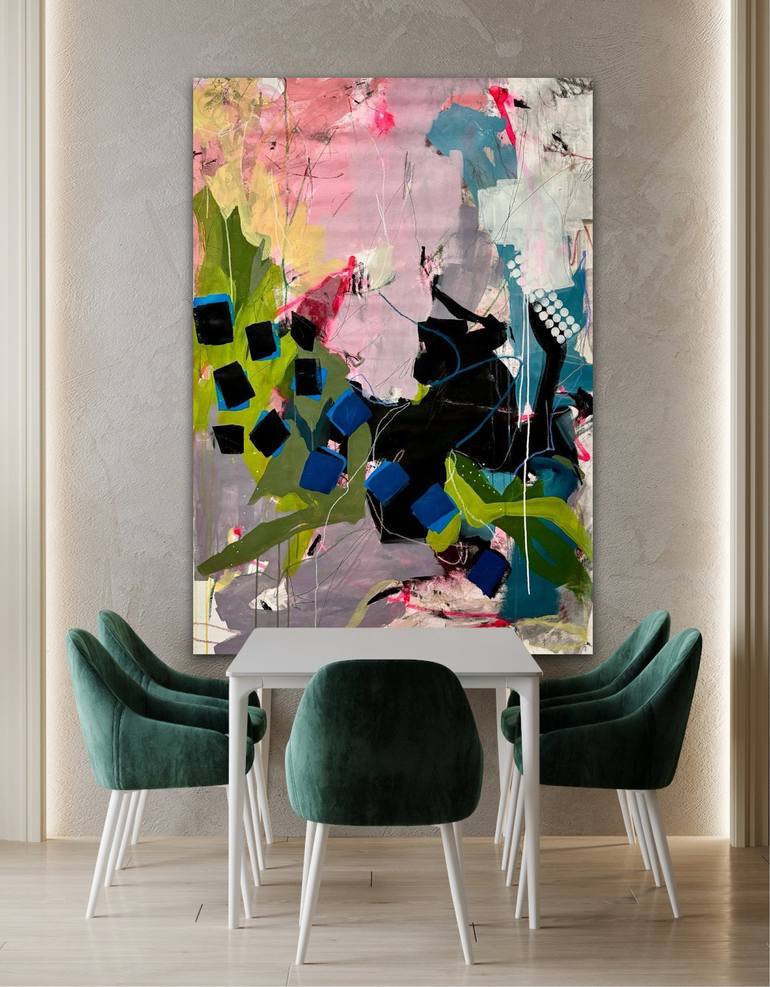 Original Abstract Expressionism Abstract Painting by Tanya Lytko