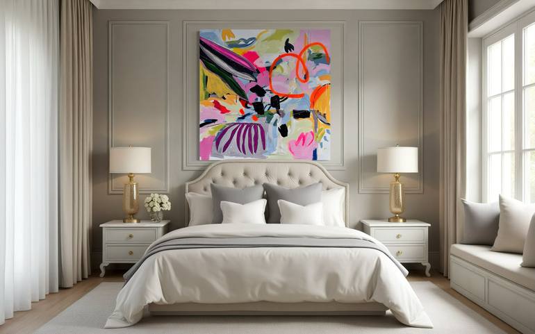 Original Abstract Expressionism Abstract Painting by Tanya Lytko