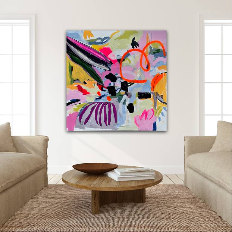 Original Abstract Expressionism Abstract Painting by Tanya Lytko