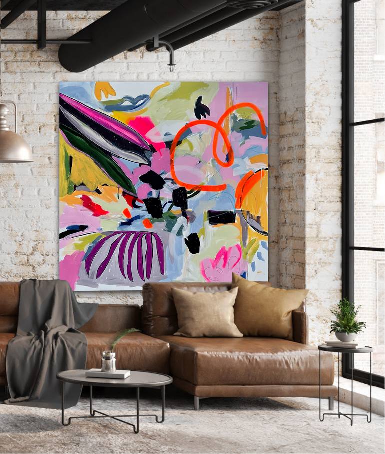 Original Abstract Expressionism Abstract Painting by Tanya Lytko