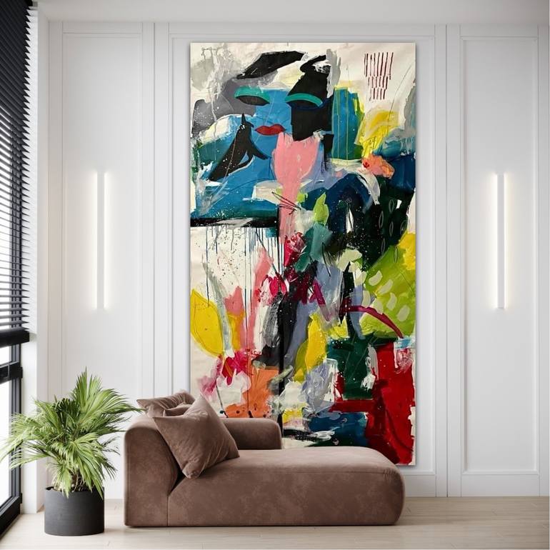 Original Abstract Expressionism Abstract Painting by Tanya Lytko