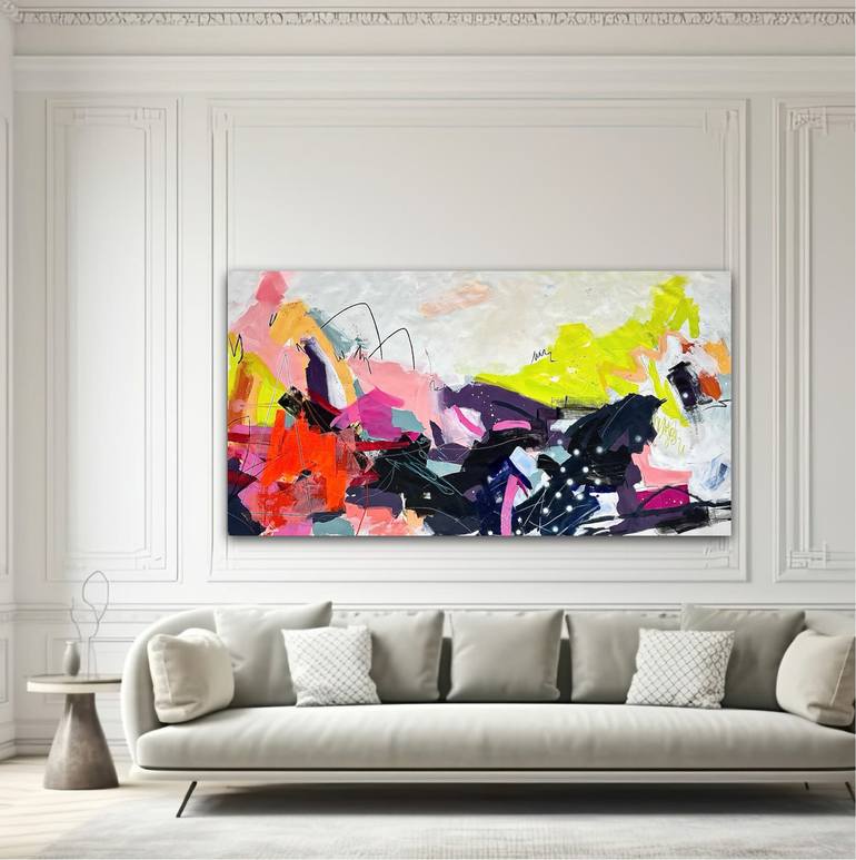 Original Abstract Expressionism Abstract Paintings by Tanya Lytko