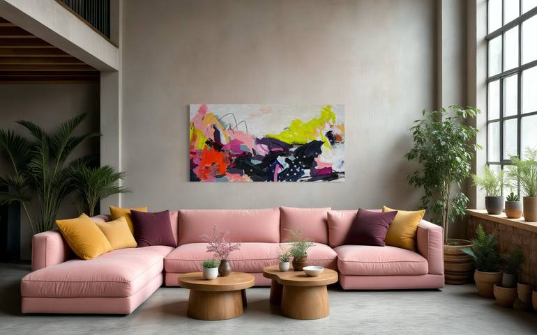 Original Abstract Expressionism Abstract Painting by Tanya Lytko