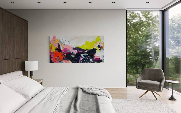 Original Abstract Expressionism Abstract Painting by Tanya Lytko