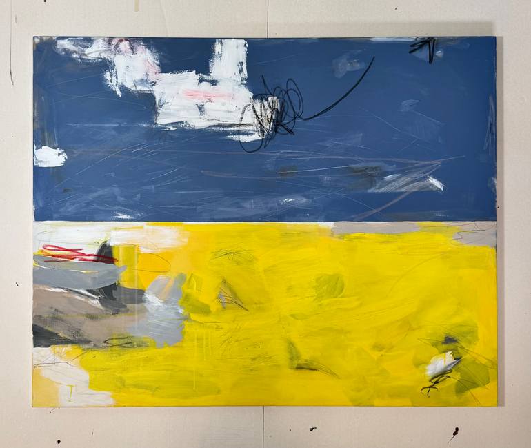 Original Abstract Expressionism Abstract Painting by Tanya Lytko