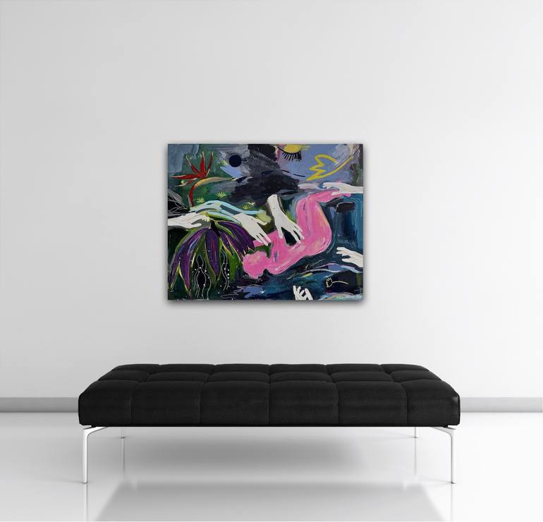 Original Abstract Expressionism Abstract Painting by Tanya Lytko