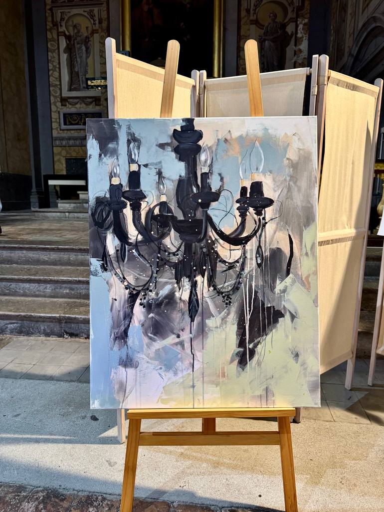Original Abstract Expressionism Abstract Painting by Tanya Lytko
