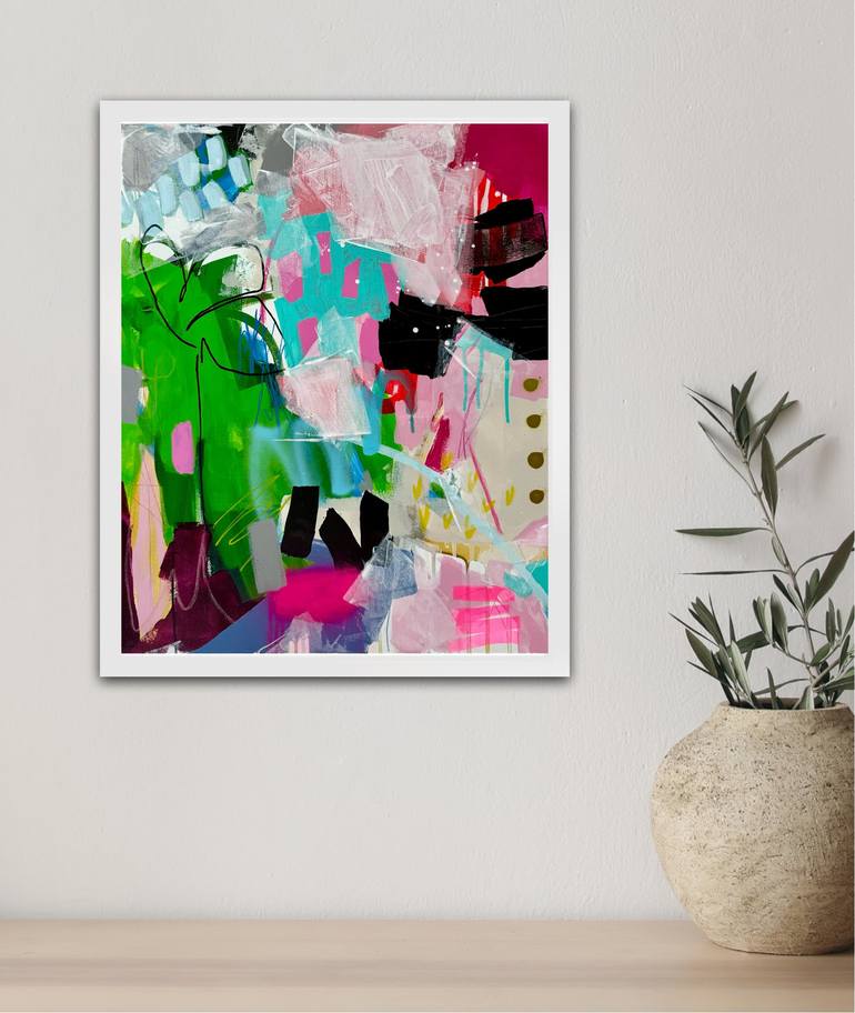 Original Abstract Expressionism Abstract Painting by Tanya Lytko