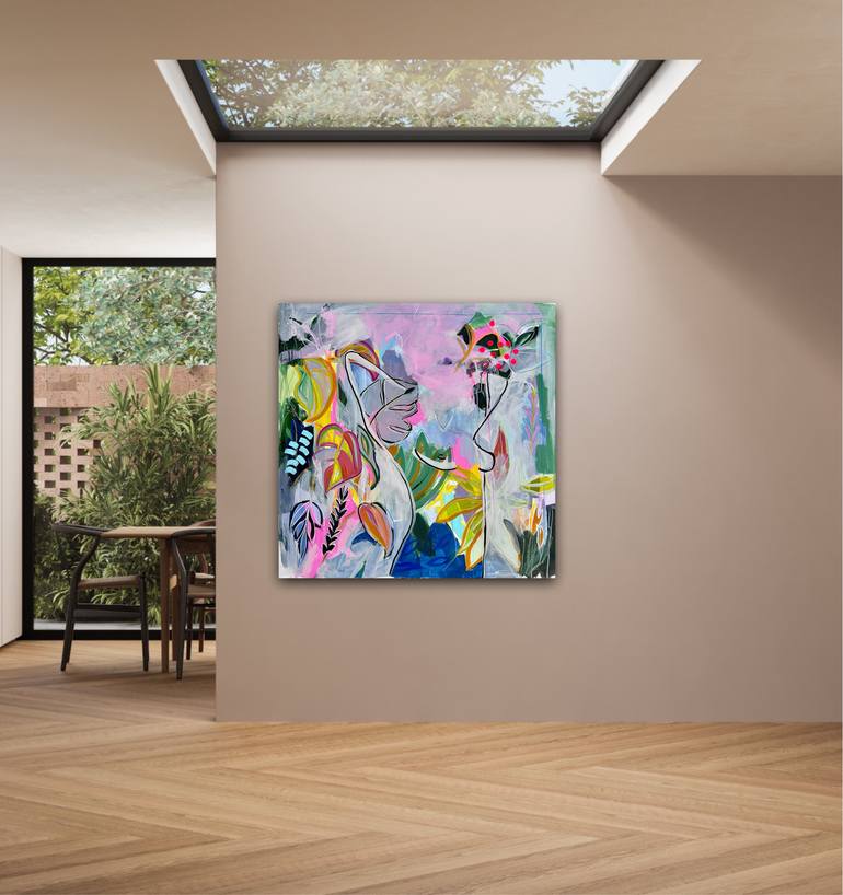 Original Abstract Expressionism Abstract Painting by Tanya Lytko
