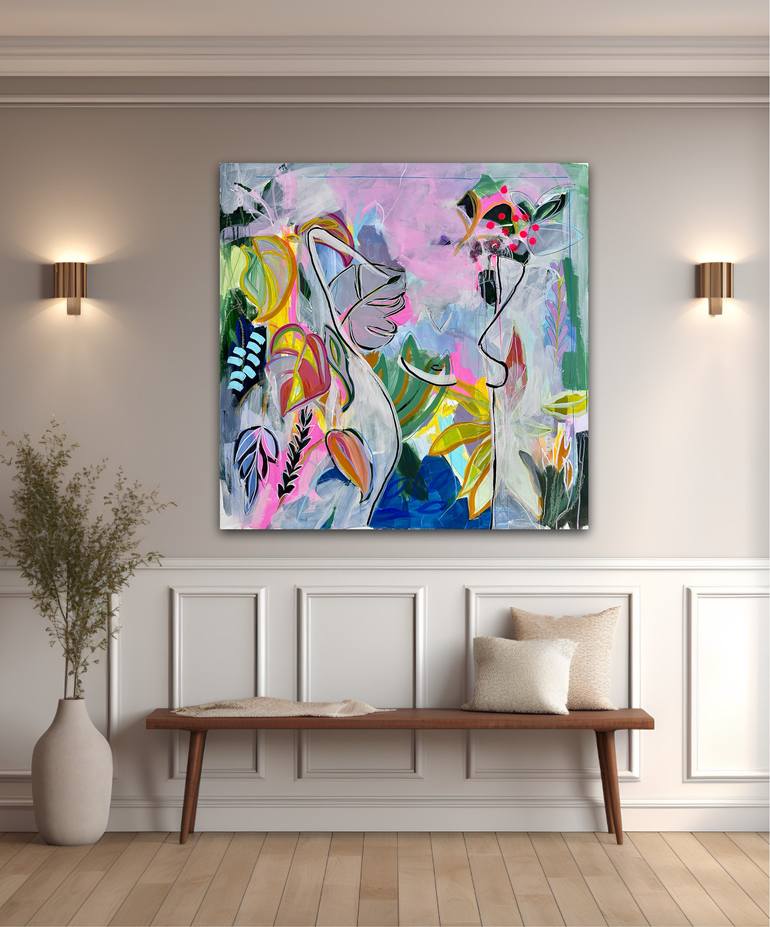 Original Abstract Expressionism Abstract Painting by Tanya Lytko