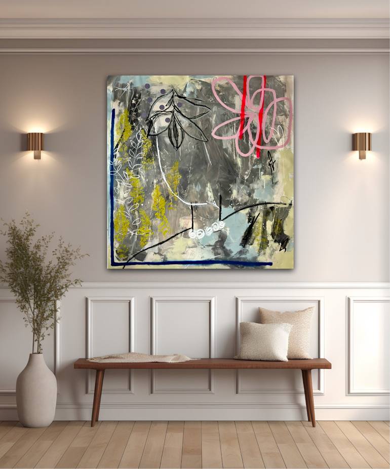 Original Abstract Expressionism Abstract Painting by Tanya Lytko