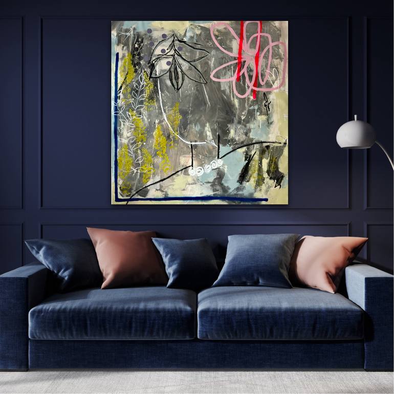 Original Abstract Expressionism Abstract Painting by Tanya Lytko