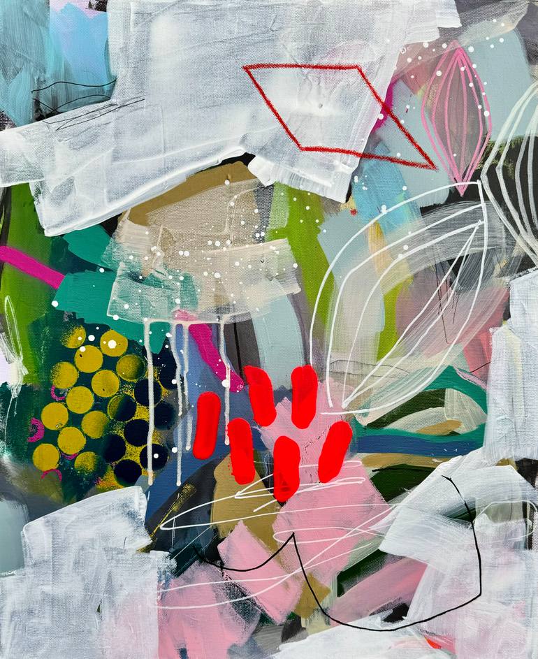 Original Abstract Expressionism Abstract Painting by Tanya Lytko