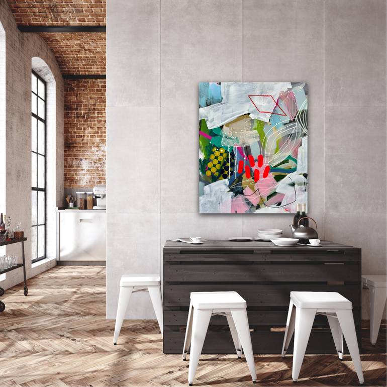 Original Abstract Expressionism Abstract Painting by Tanya Lytko