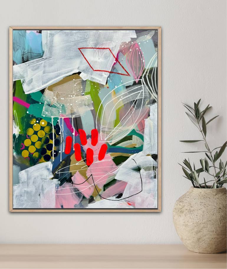 Original Abstract Expressionism Abstract Painting by Tanya Lytko