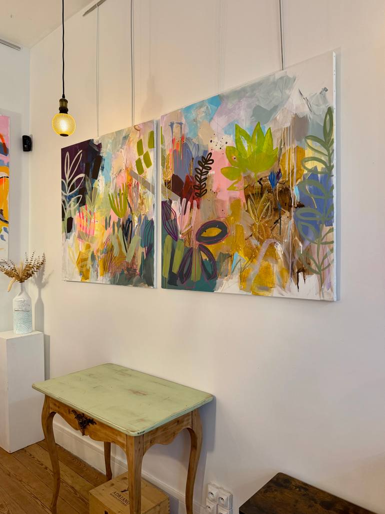 Original Abstract Expressionism Abstract Painting by Tanya Lytko