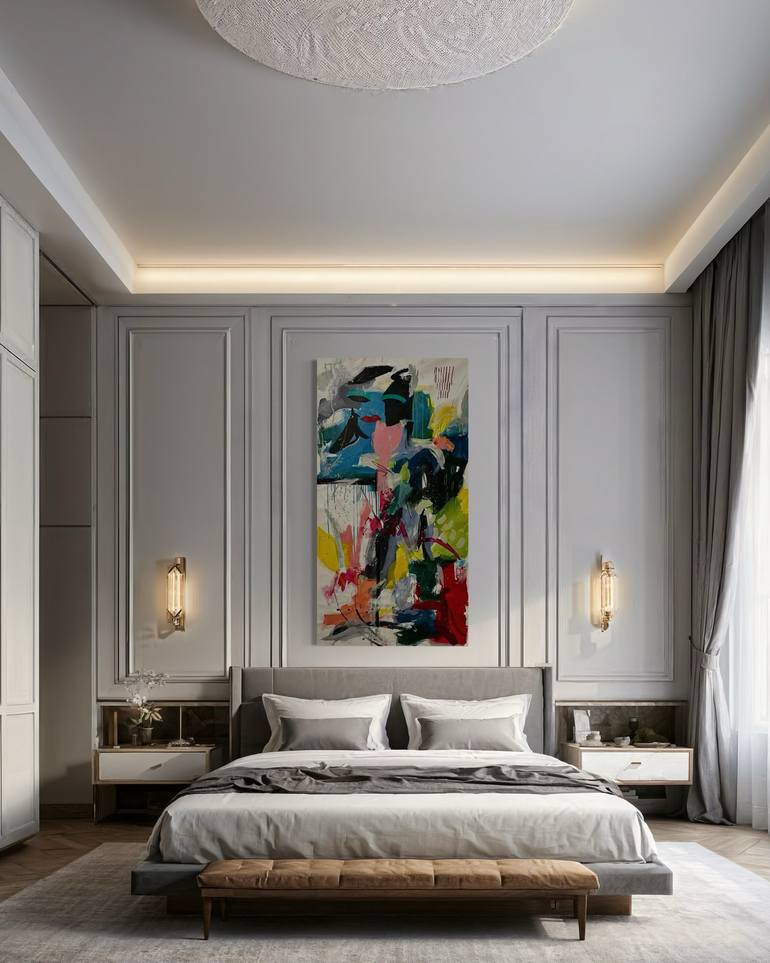 Original Abstract Expressionism Abstract Painting by Tanya Lytko