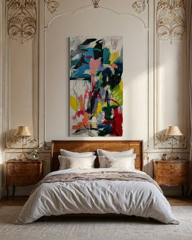 Original Abstract Expressionism Abstract Painting by Tanya Lytko