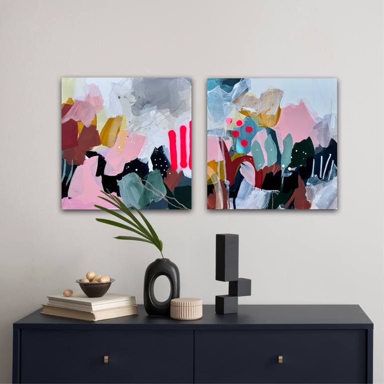 Original Abstract Expressionism Abstract Painting by Tanya Lytko