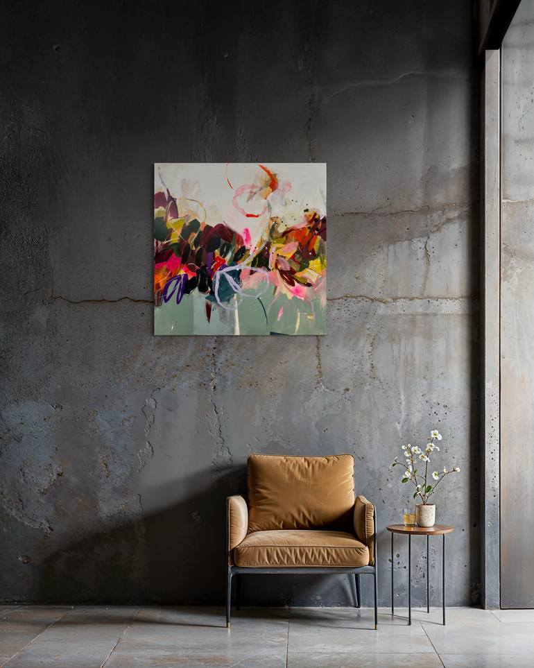 Original Abstract Expressionism Abstract Painting by Tanya Lytko