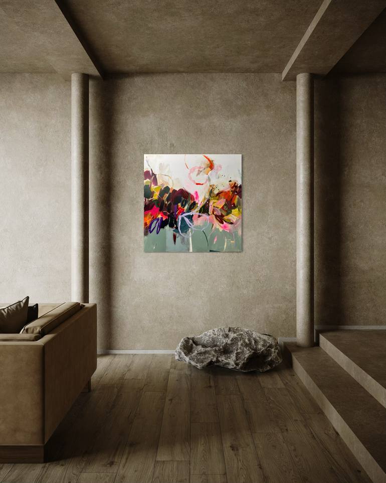 Original Abstract Expressionism Abstract Painting by Tanya Lytko