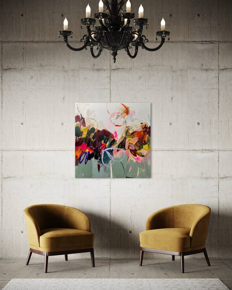Original Abstract Expressionism Abstract Painting by Tanya Lytko