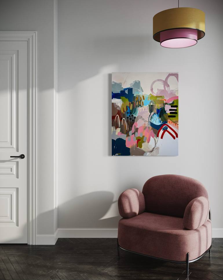 Original Abstract Expressionism Abstract Painting by Tanya Lytko
