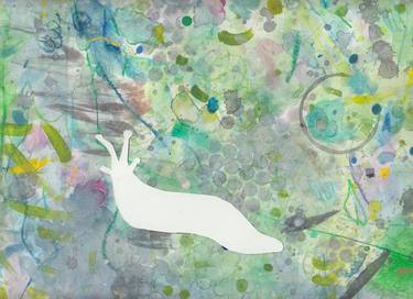 Print of Abstract Animal Mixed Media by Andrea Goodman