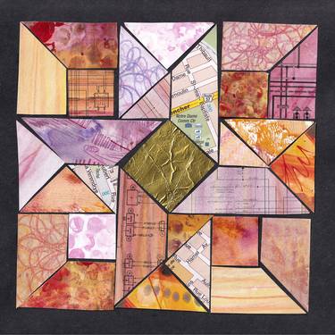 Print of Abstract Patterns Collage by Andrea Goodman