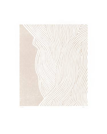 Davide ⋅ Original linocut print on paper - Limited Edition of 50 thumb