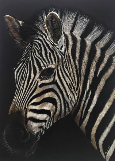 Print of Fine Art Animal Paintings by SHARON KING