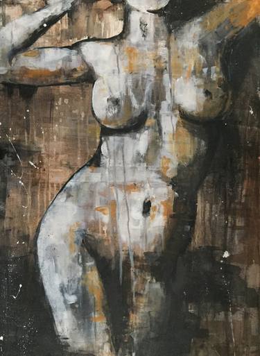 Print of Figurative Nude Paintings by SHARON KING