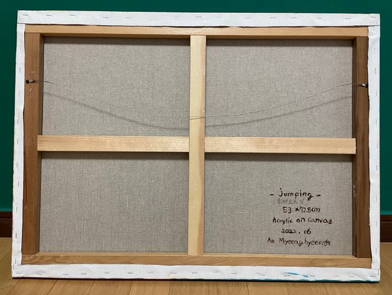 Original Contemporary Beach Painting by Myeonghyeon An