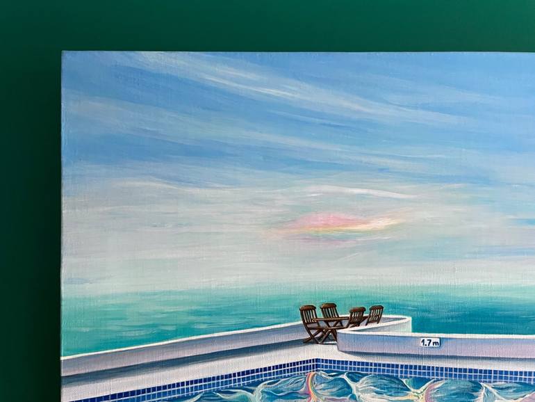 Original Modernism Travel Painting by Myeonghyeon An