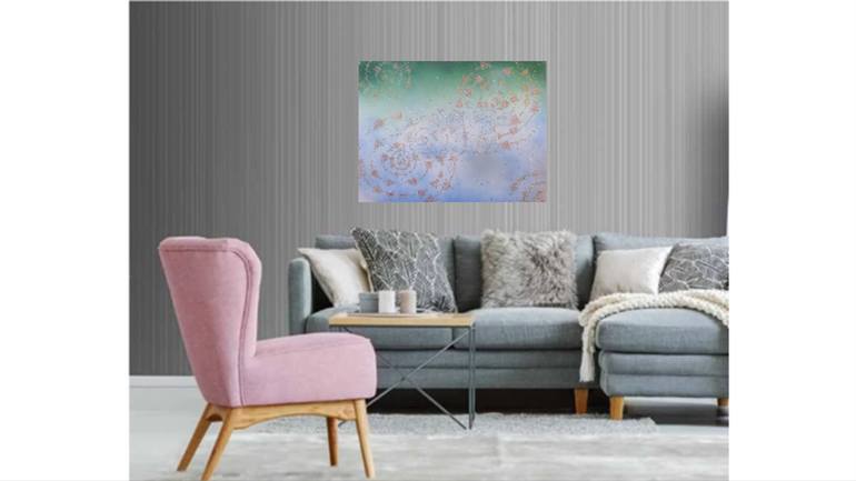 Original Abstract Painting by Sarah Cosford    Sn Cosy Art