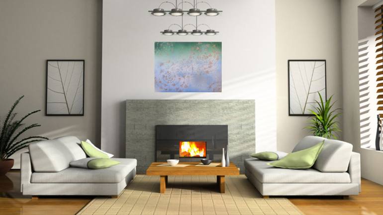 Original Abstract Painting by Sarah Cosford    Sn Cosy Art