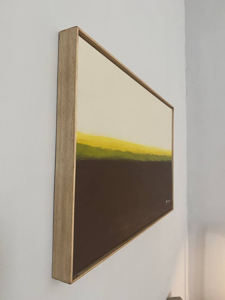 Original Minimalism Abstract Painting by Eduardo Monti