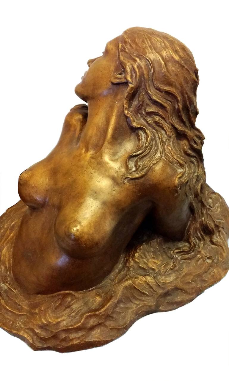 Original Figurative Nude Sculpture by Agostino Viola