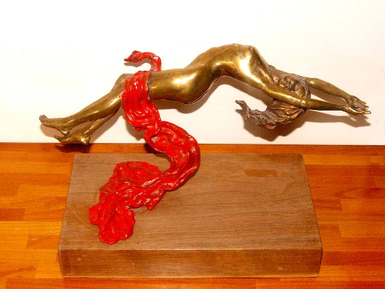 Original Figurative Nude Sculpture by Agostino Viola