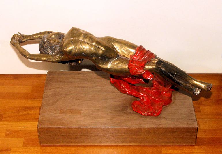 Original Figurative Nude Sculpture by Agostino Viola