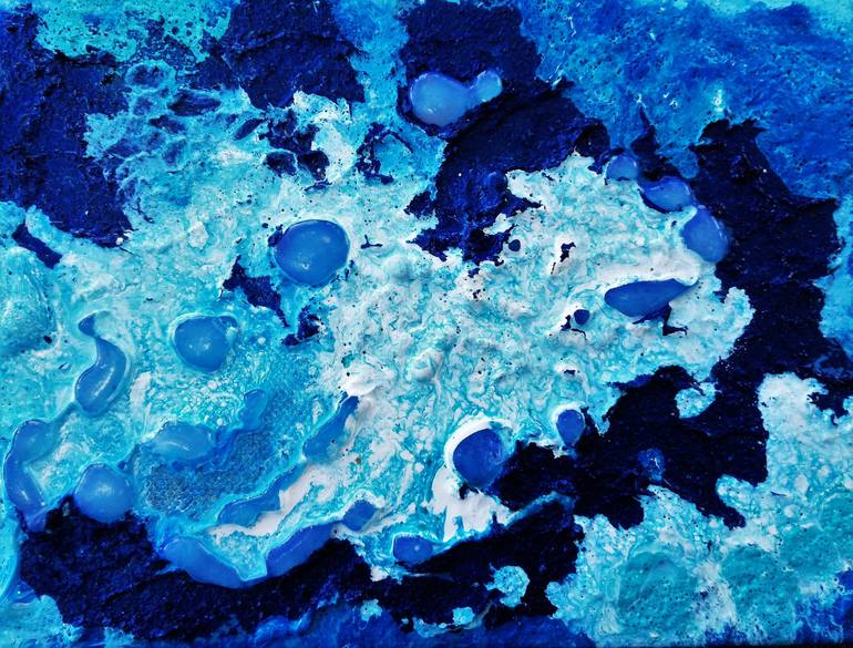 Original Abstract Expressionism Abstract Painting by Laura Zambelli