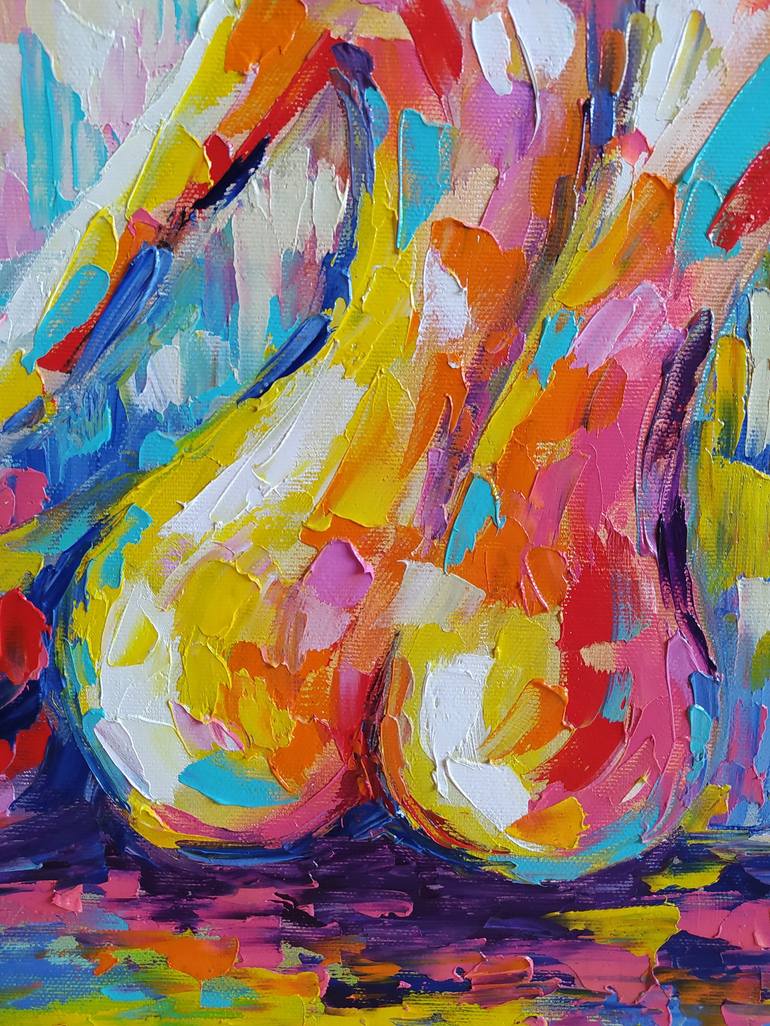 Original Impressionism Erotic Painting by Anastasia Kozorez