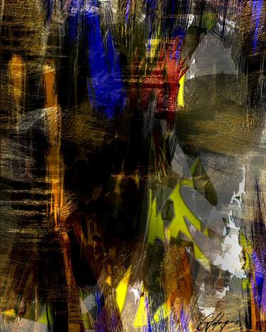 Print of Abstract Expressionism Abstract Mixed Media by º Goldengenes º