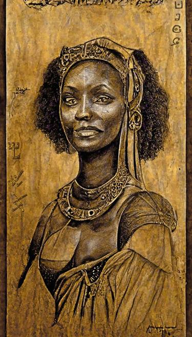 "Antique Portrait of Kenyan Woman" thumb