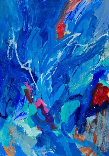 Print of Abstract Expressionism Abstract Paintings by Maryana Bryukhanova