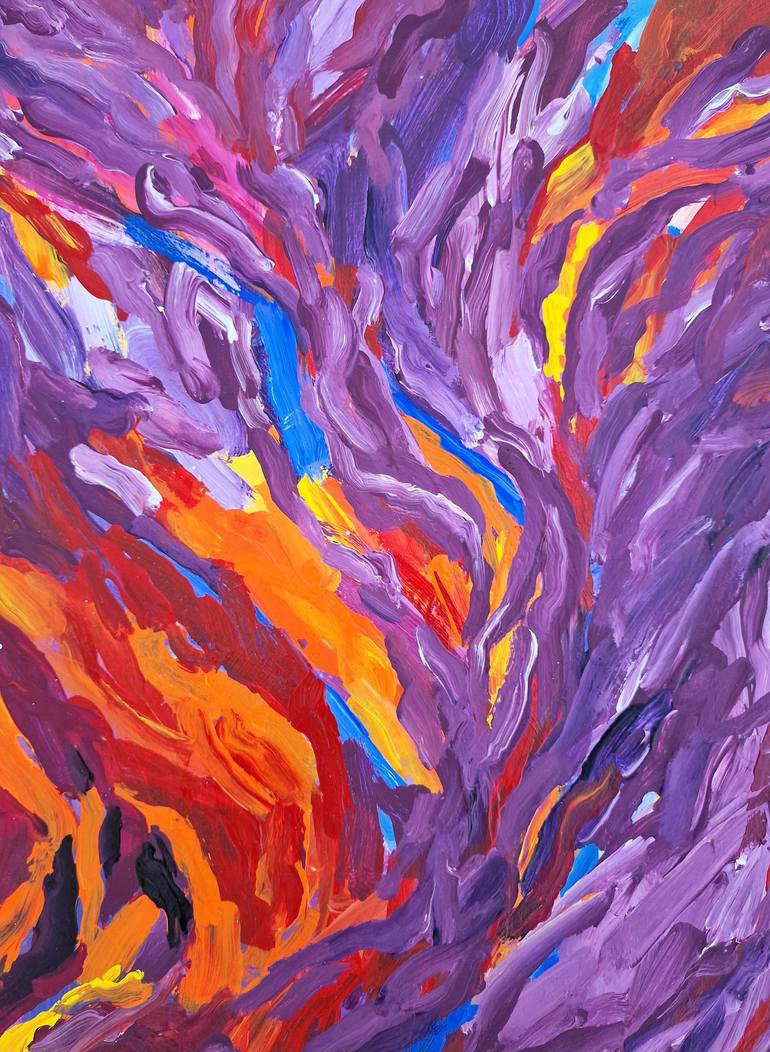 Original Abstract Painting by Maryana Bryukhanova